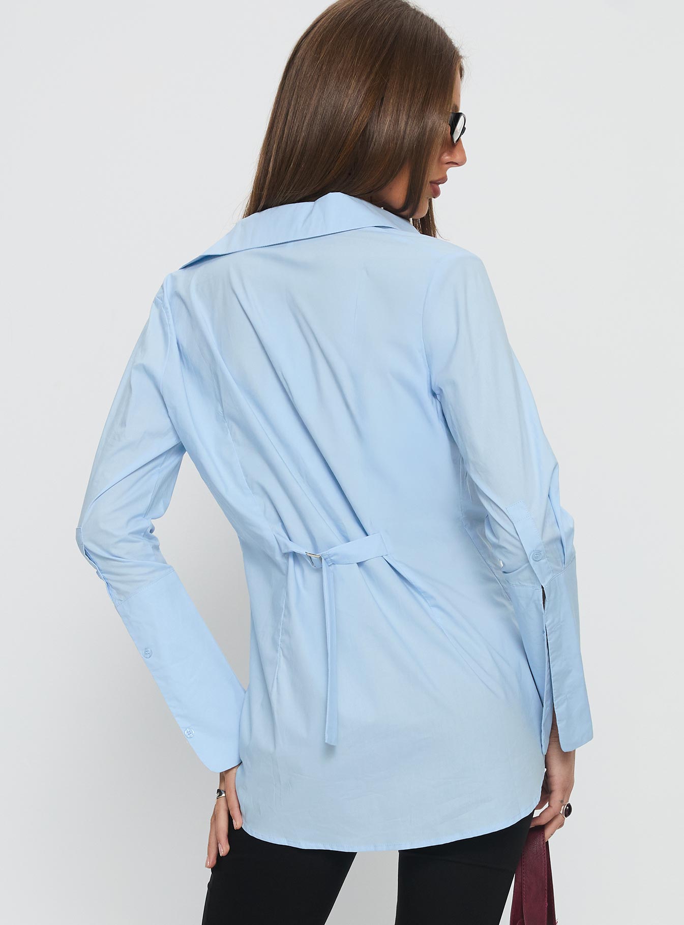 Nitsa Long Sleeve Shirt Blue
