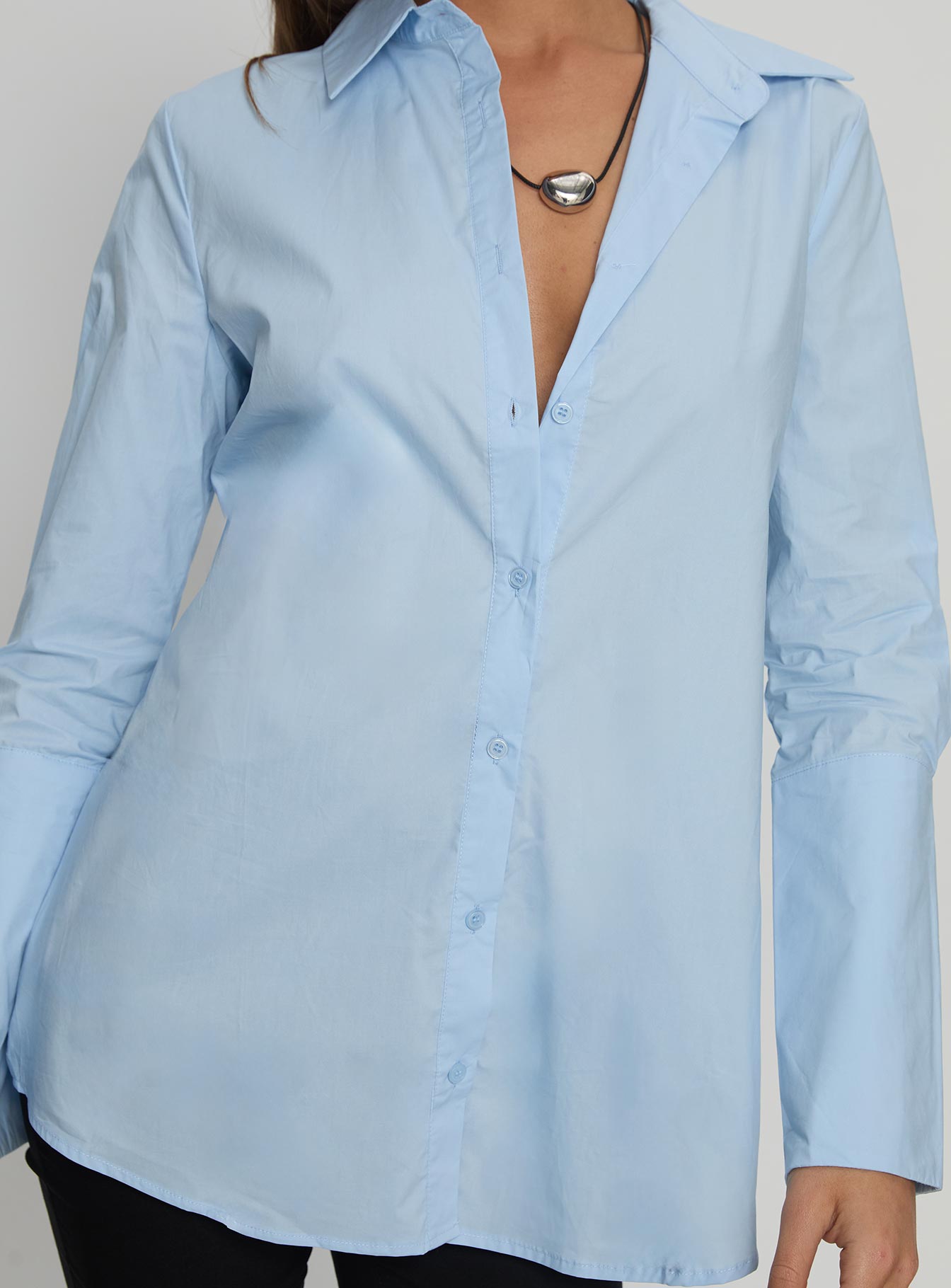 Nitsa Long Sleeve Shirt Blue