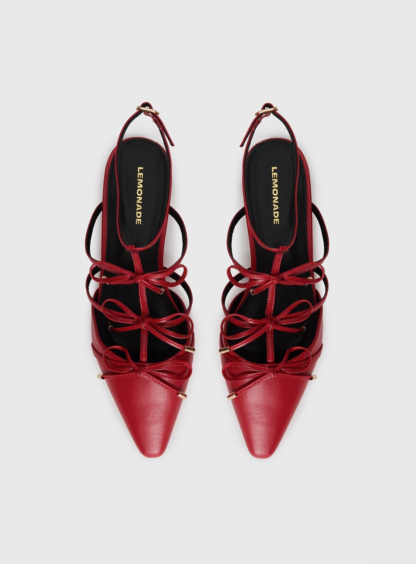 Ballet Club Flats Red