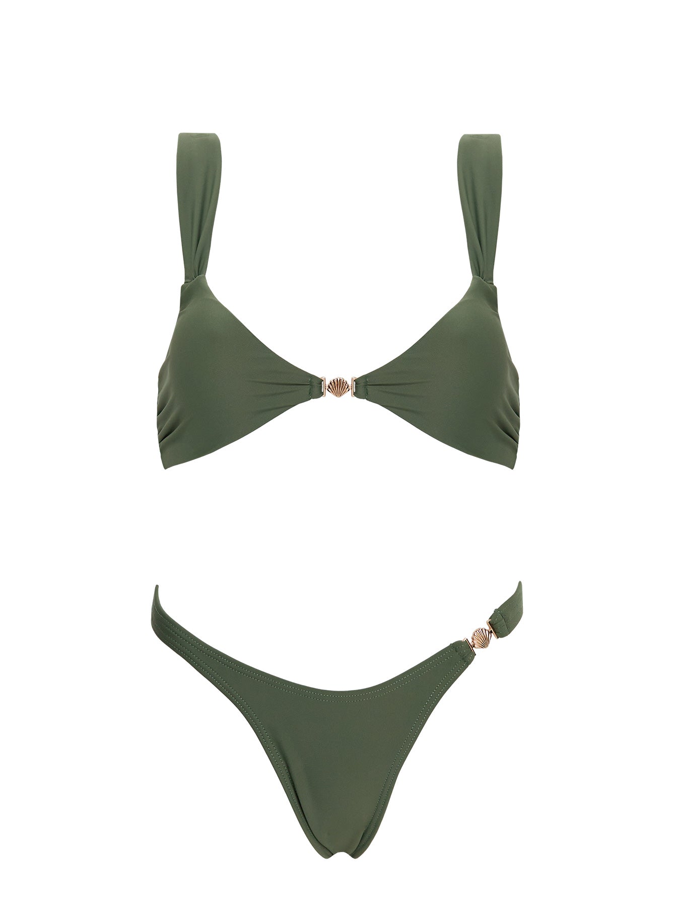 Koana Hardware Bikini Top Green