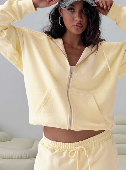 All Day Oversized Hoodie Butter