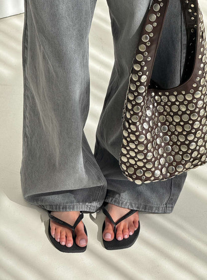 Havaiana Slim Square Black