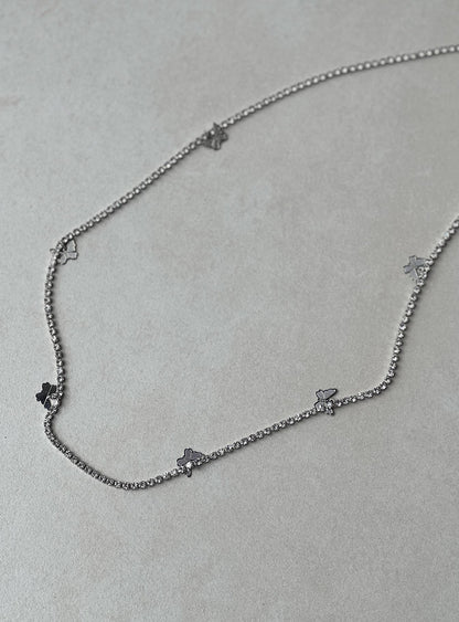 Believer Chain Belt Silver
