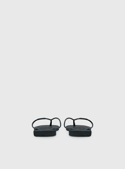 Havaiana Slim Square Black