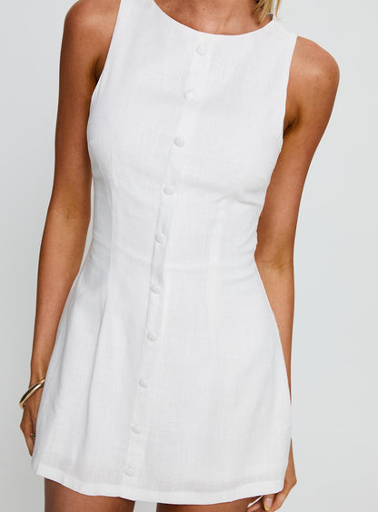 Laird Playsuit White