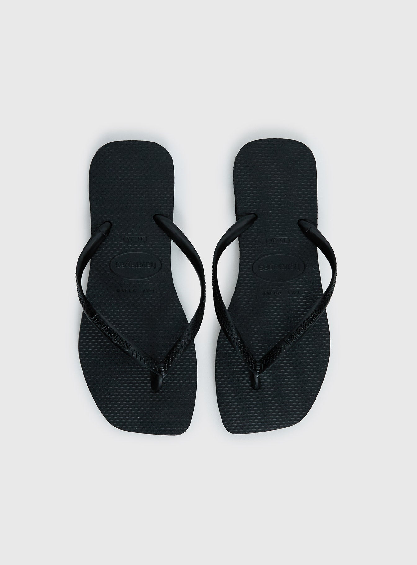 Havaiana Slim Square Black